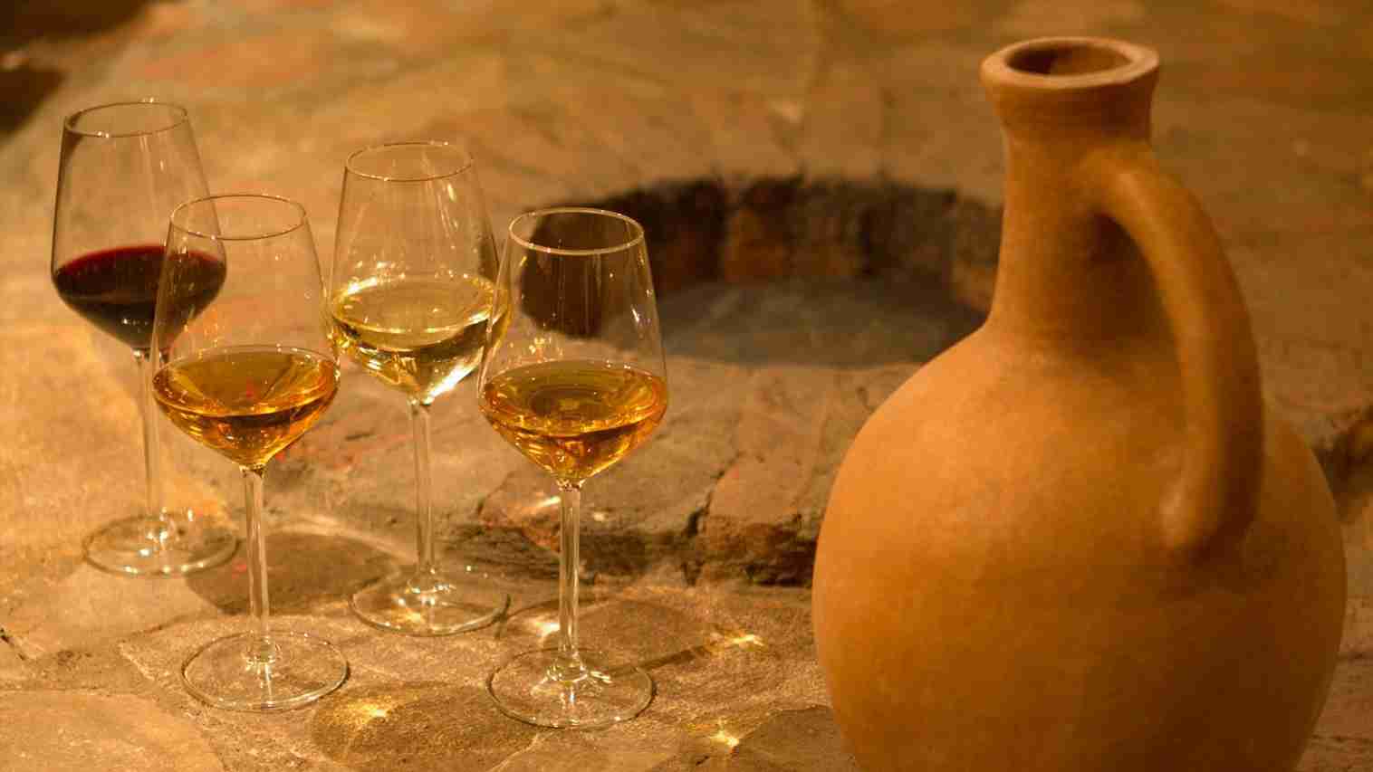 Georgian wine tasting in Batumi