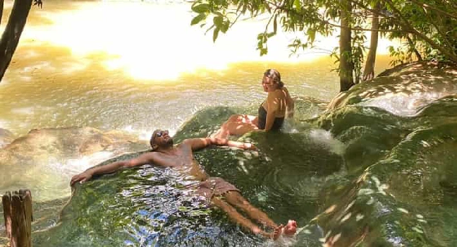 Emerald Pool, Hot Springs & Tiger Cave Temple