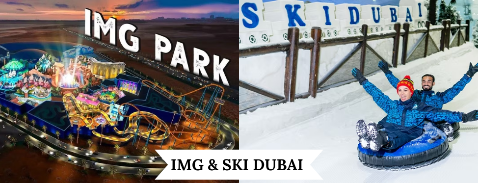 Combo IMG World & SKI Dubai Ticket Offer Buy 1 Get 1 Free