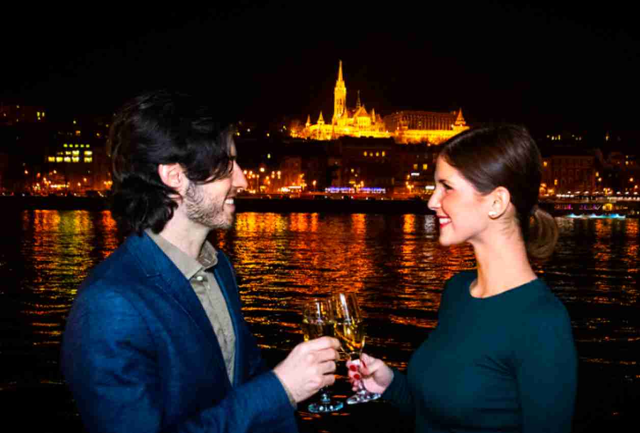 Budapest night river cruise