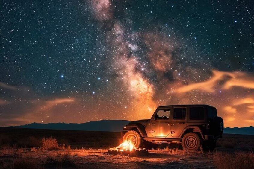 5-Hour Mountain Jeep Tour and Stargazing Adventure