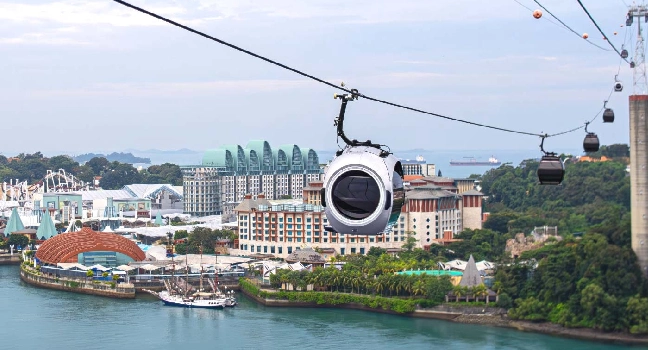 Singapore Cable Car Pass Mount Faber Line