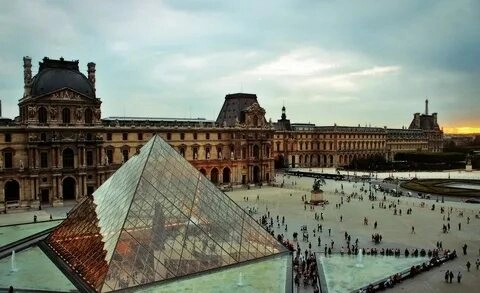 Louvre Museum entrance