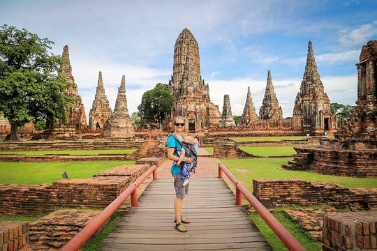 Ayutthaya Glittering Sunset or Sunshine Tour with Heritage Boat - Join Tour