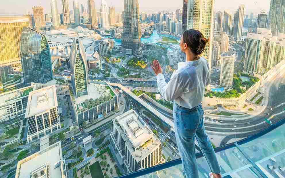 The sky view Dubai