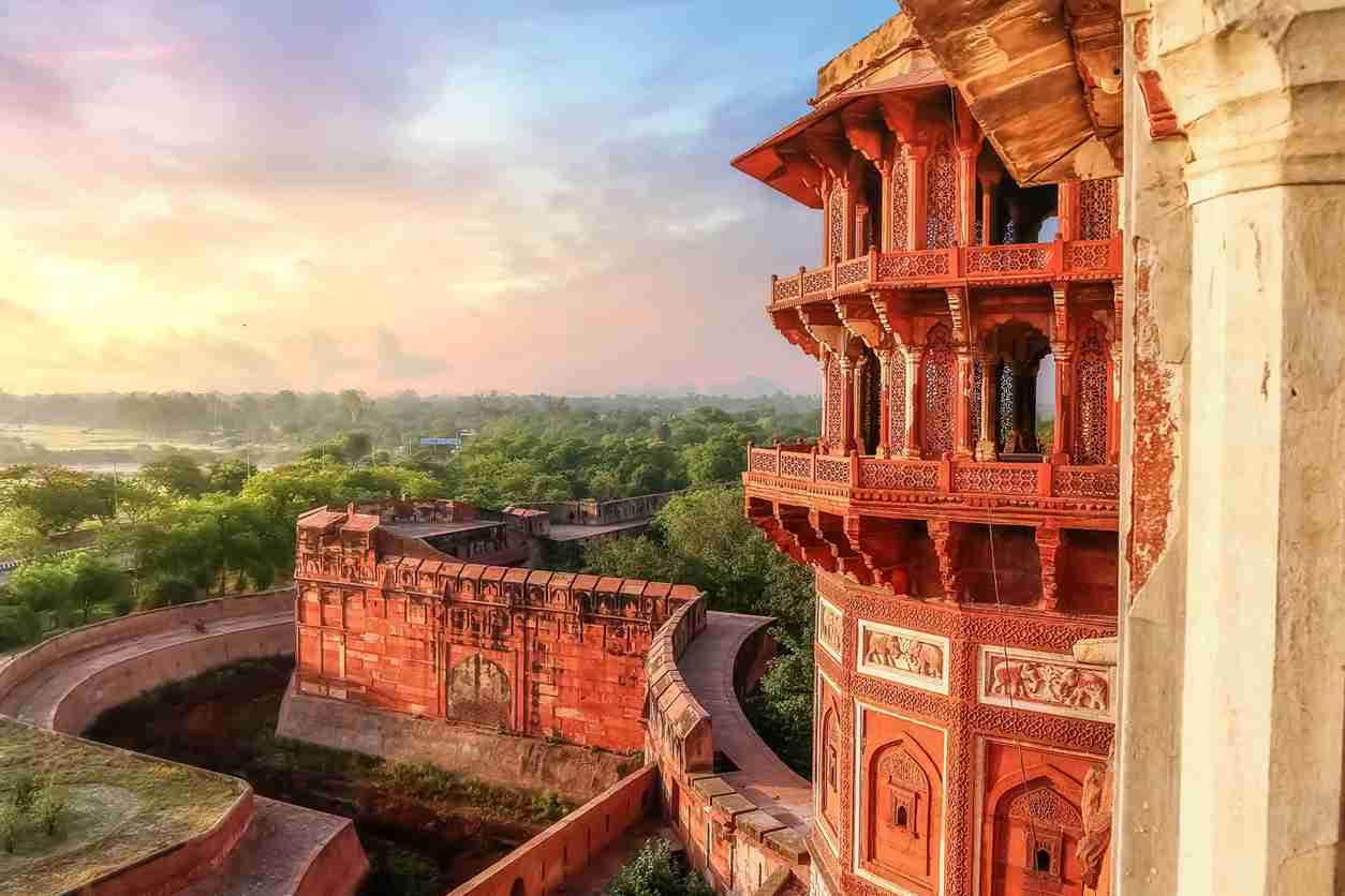 Magical Sunrise at Taj Mahal Agra