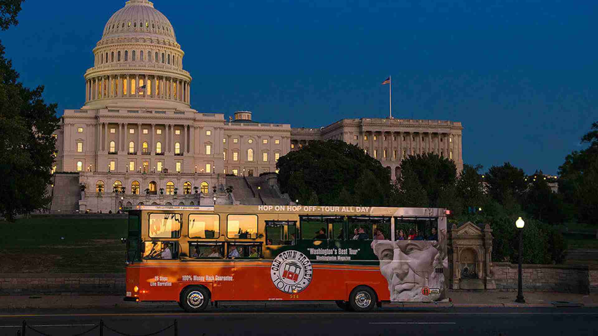 Night Monuments Tour Washington DC