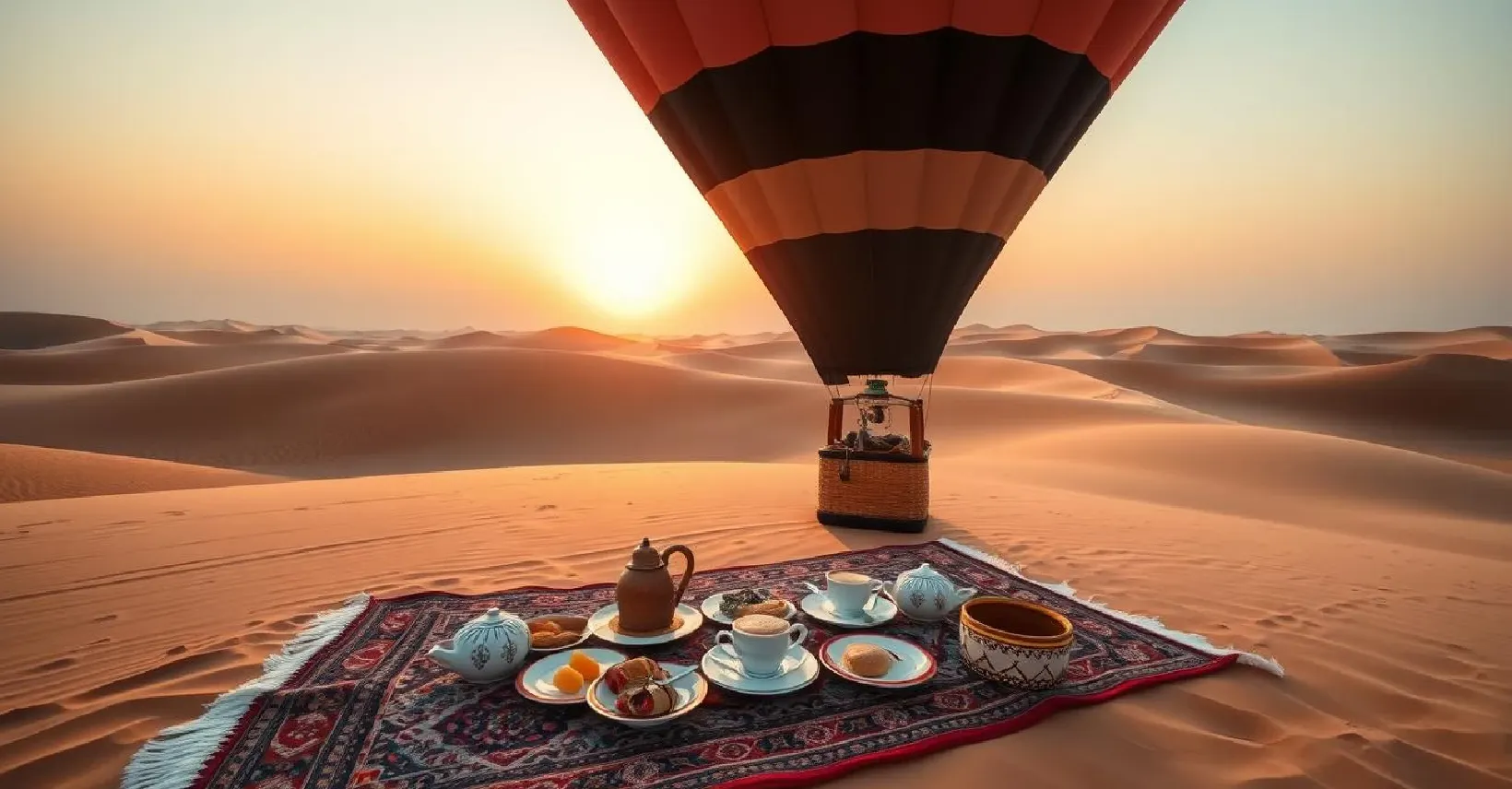 Breakfast in the Sky With Balloon Flights Dubai