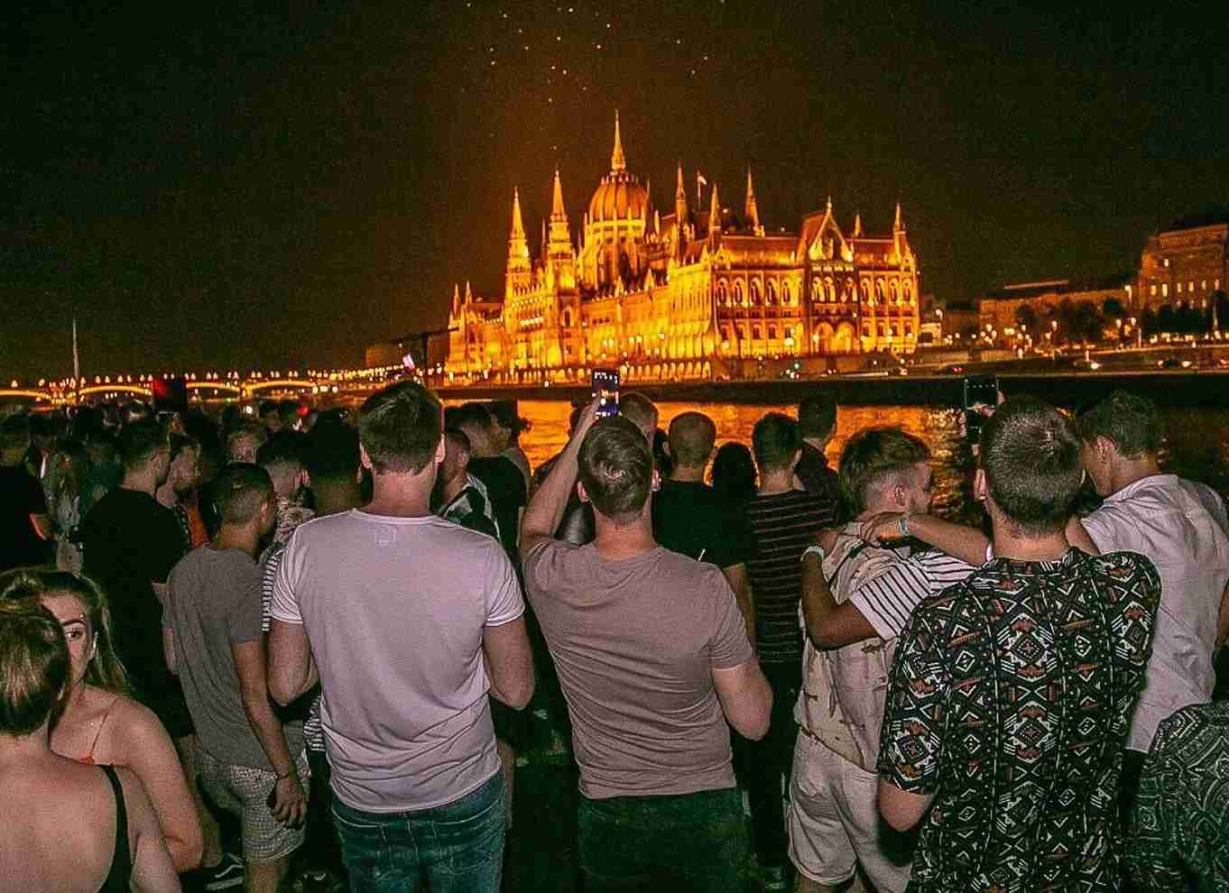 Budapest night river cruise