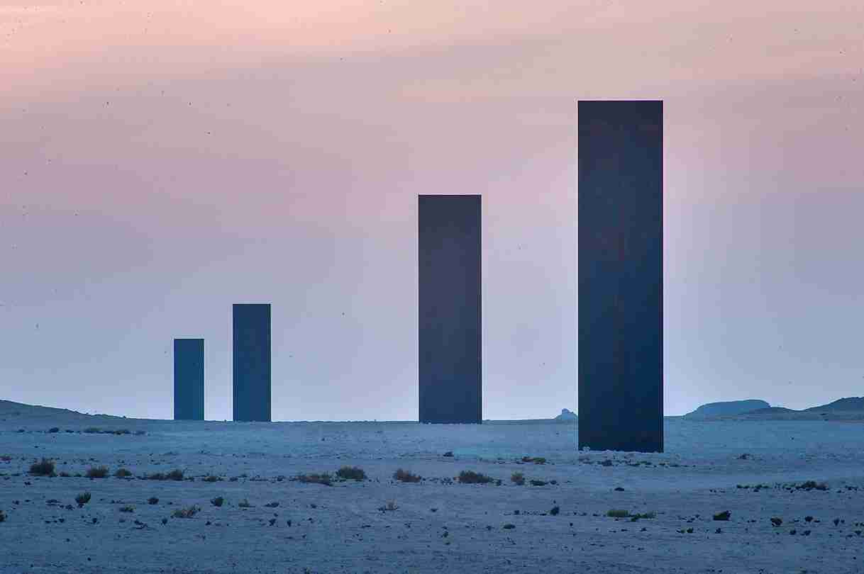 Richard Serra Sculpture Mushroom Rock Formation Tour