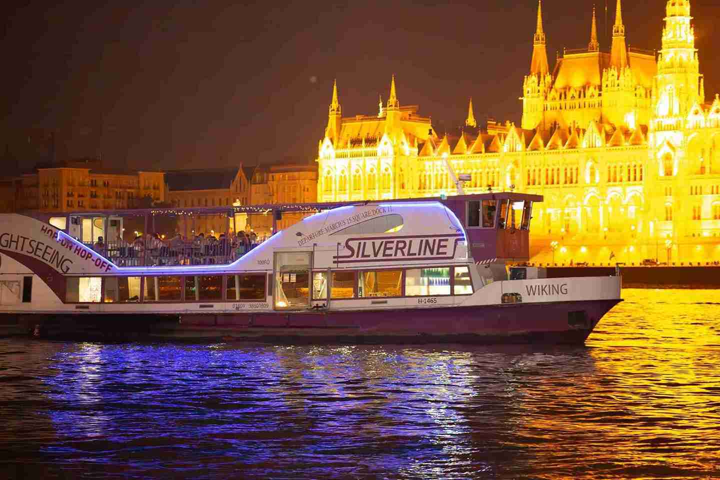 Budapest night river cruise