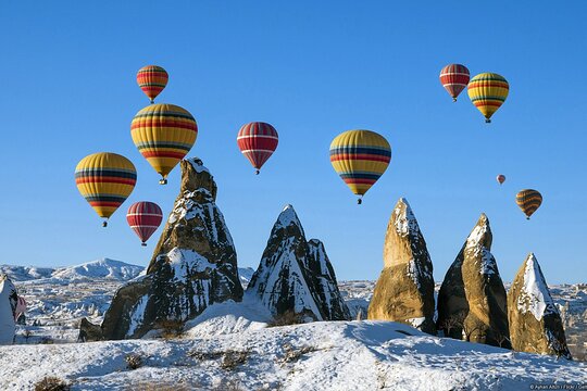 Cappadocia Hot Air Balloon Tour Over Fairychimneys