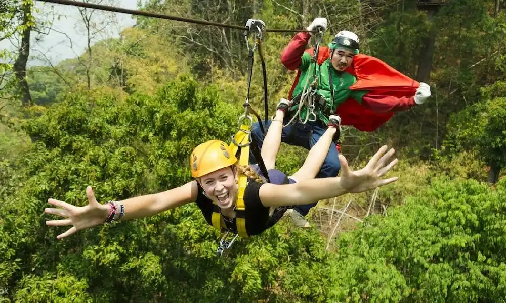 5 km Rafting ATV & Zipline Tour From Krabi
