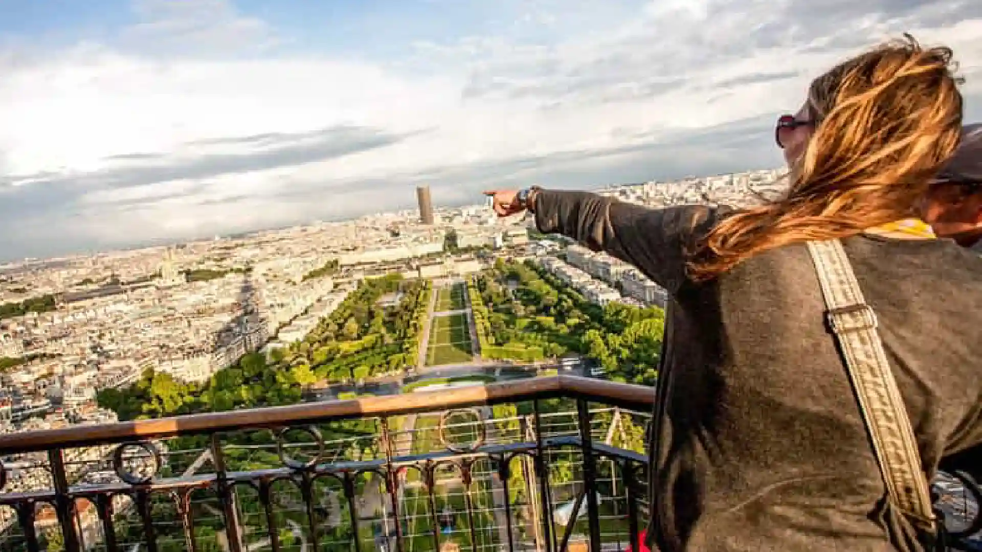 Eiffel Tower summit or second floor 