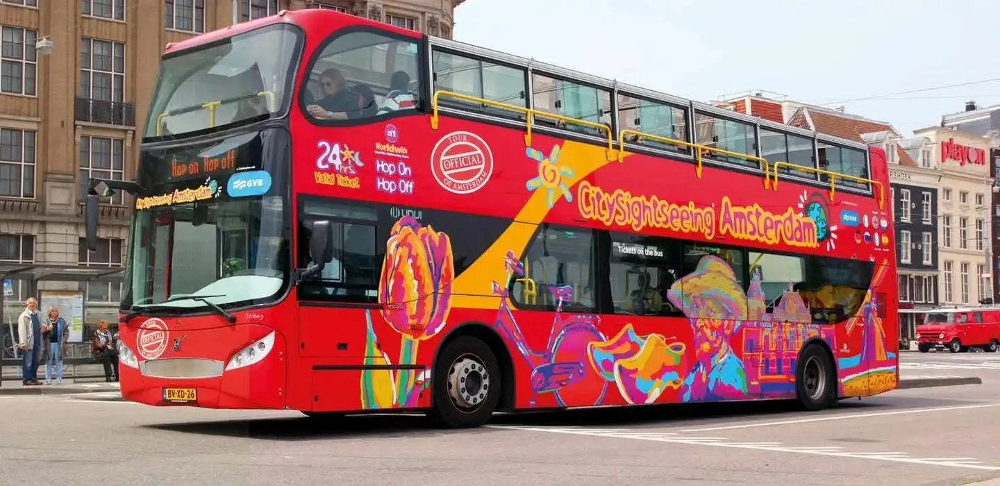 City Sightseeing Amsterdam Hop-On Hop-Off Bus Tour