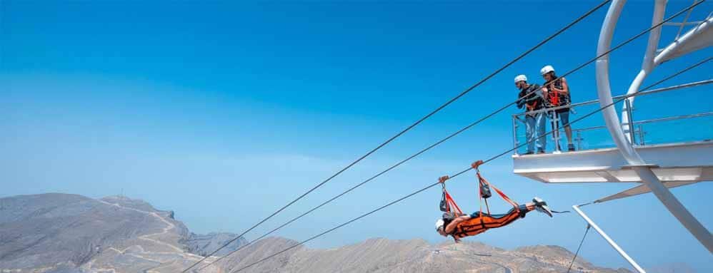 Jebel Jais Zipline Tickets