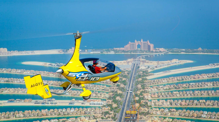 Gyrocopter Flight in Dubai