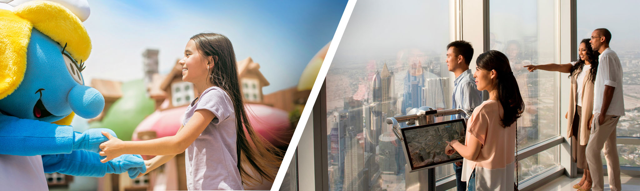 IMG Worlds of Adventure + Burj Khalifa At the Top