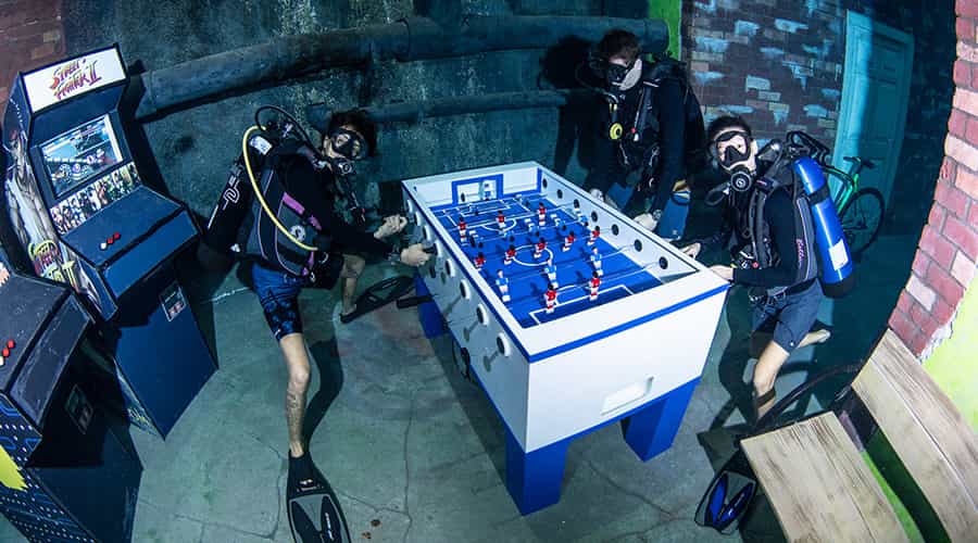 The World's Deepest Pool for Diving Is in Dubai