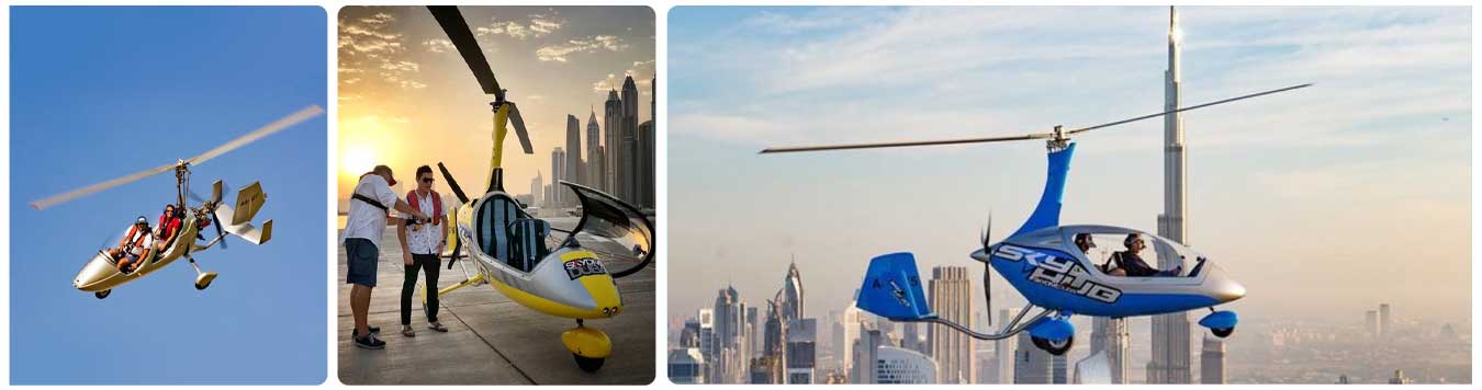 Gyrocopter Flight in Dubai