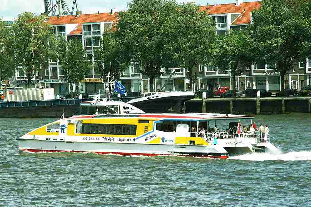 Rotterdam Waterbus Ticket to Dordrecht & Kinderdijk
