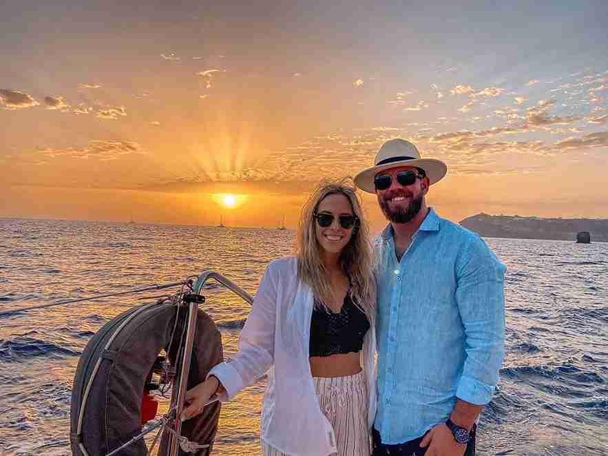 Athens luxury catamaran cruise