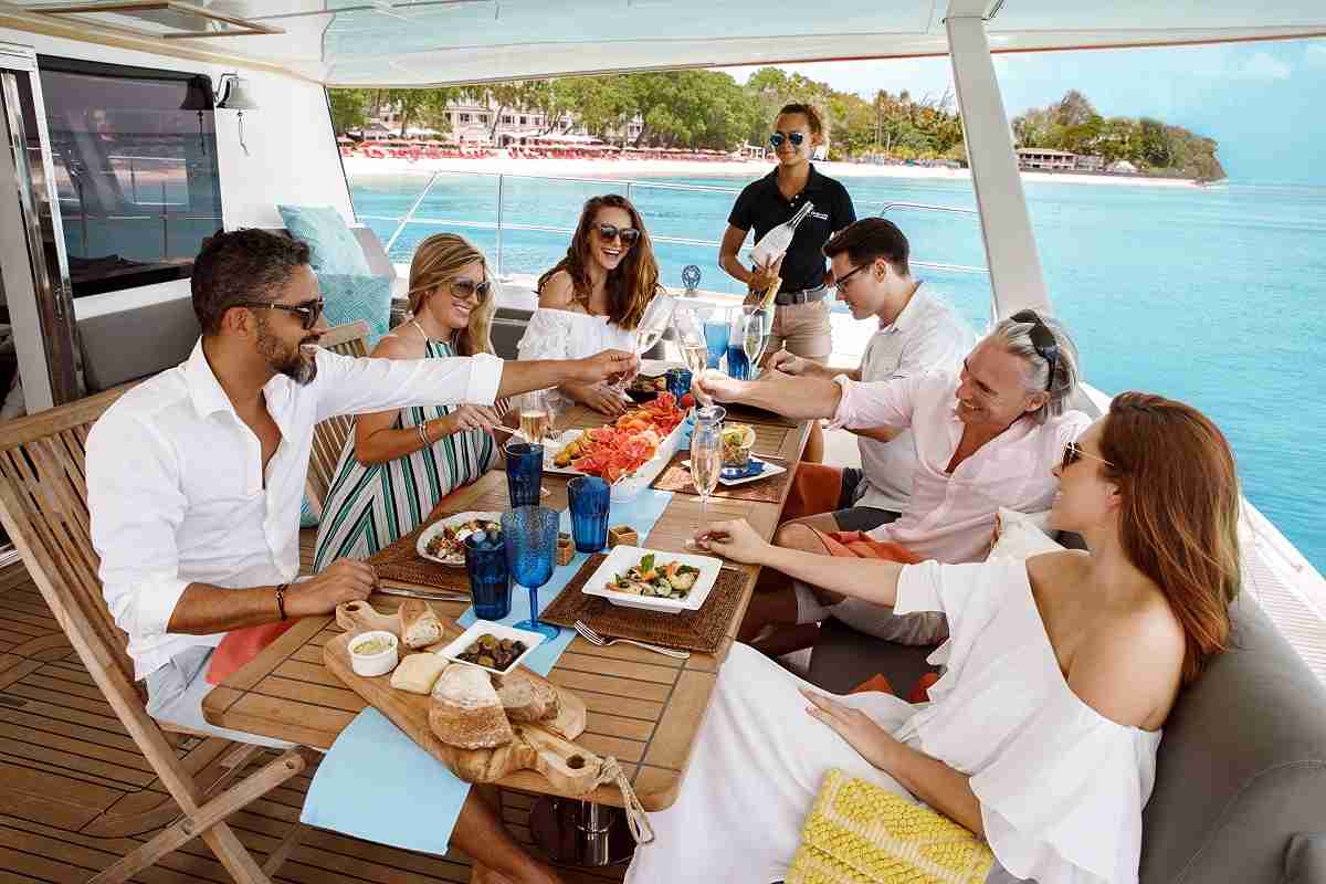 Athens luxury catamaran cruise