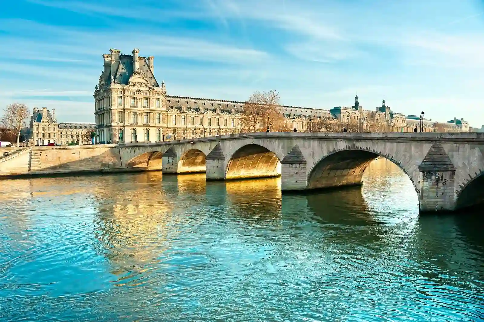 Paris Evening River