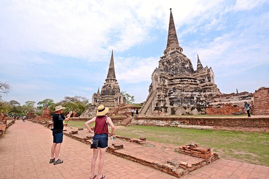 Ayutthaya Glittering Sunset or Sunshine Tour with Heritage Boat - Join Tour