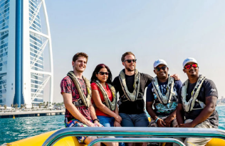 Burj Al Arab: A Majestic Sight from the Waters