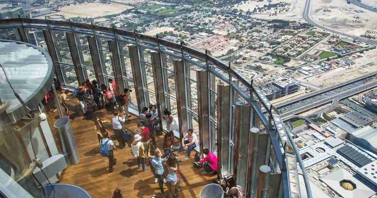 Aya Universe Dubai and Burj Khalifa At The Top