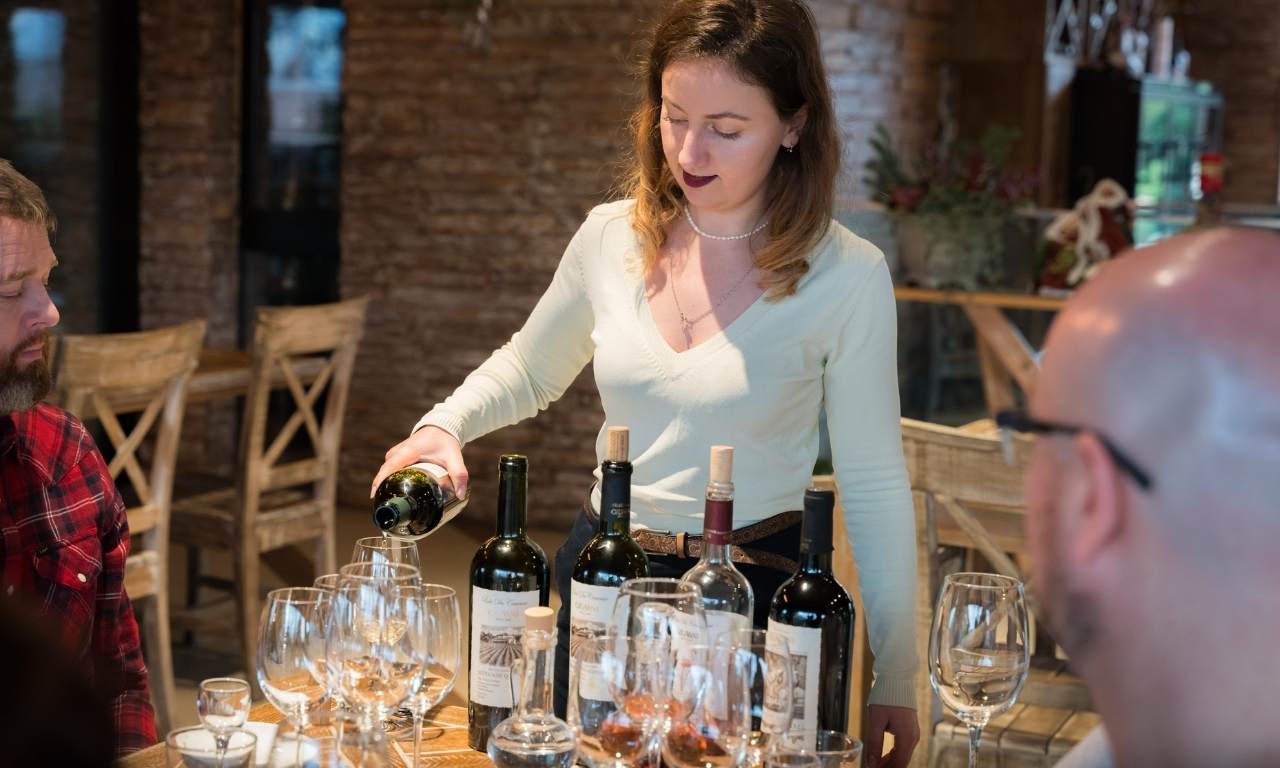 Georgian wine tasting in Batumi