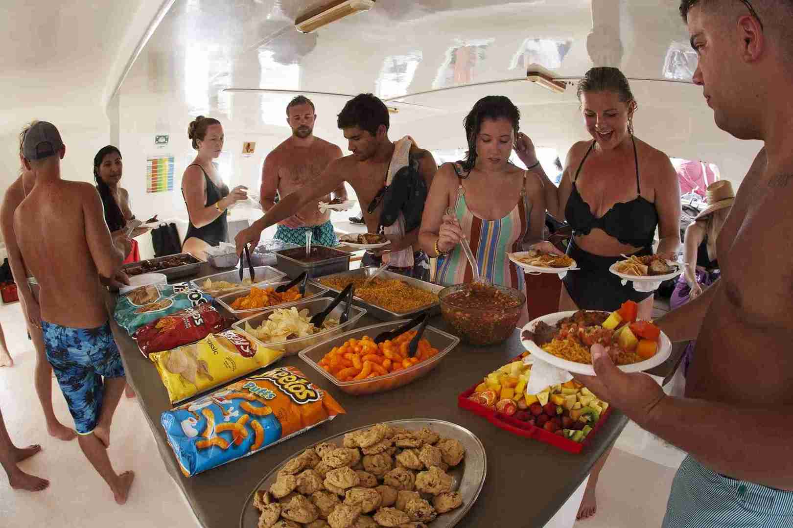 Athens luxury catamaran cruise