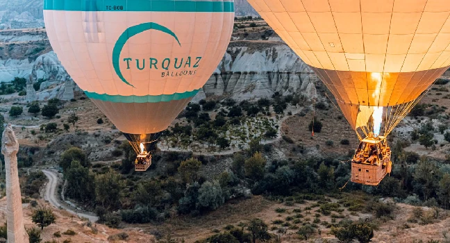 Cappadocia Hot Air Balloon Ride / Turquaz Balloons