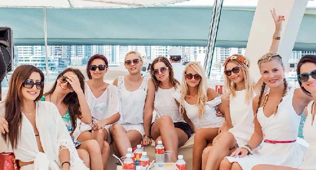 Yacht Party at Dubai Marina