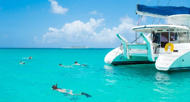 Full-Day Catamaran Cruise to Île aux Cerfs with BBQ Lunch (Catamran isle aux cerfs) (CHAMAREL)
