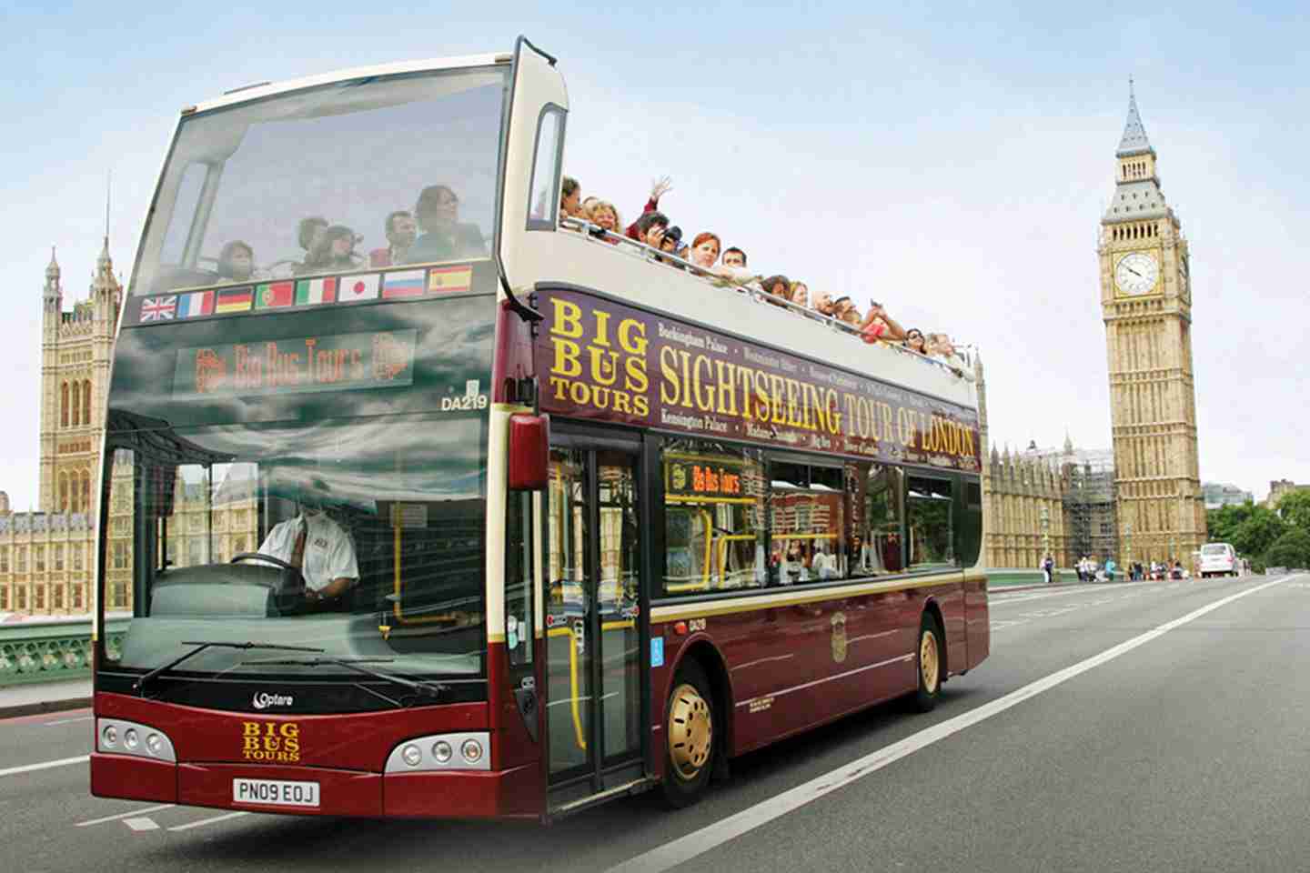 London Hop-On Hop-Off Open-Bus Tour