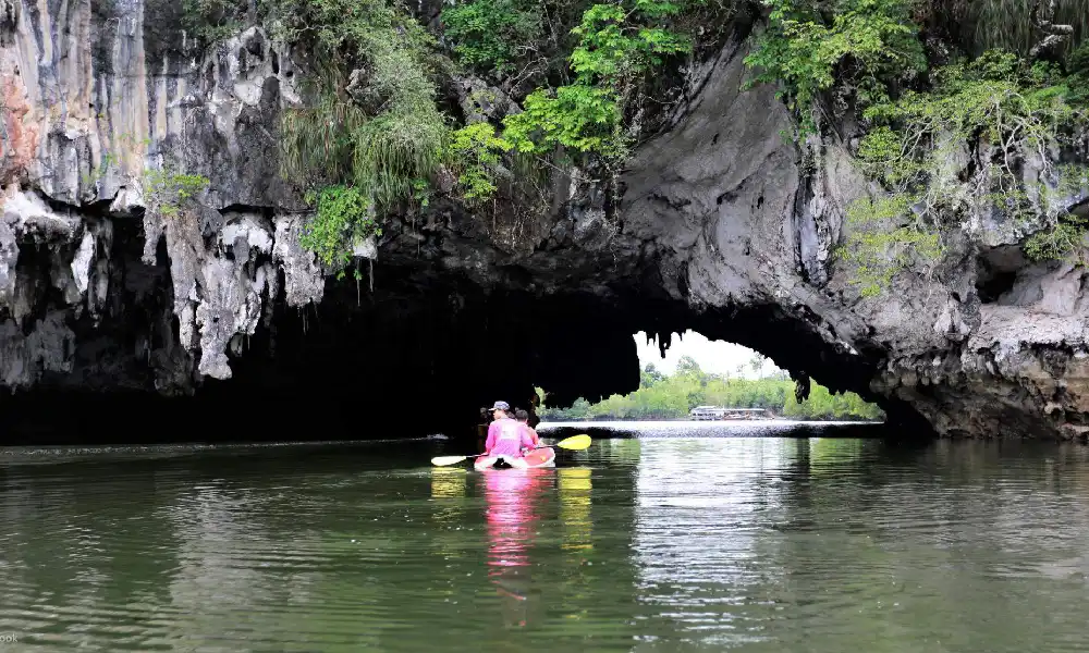 Phang Nga Bay Sea Cave Canoeing & James Bond Island by Big Boat