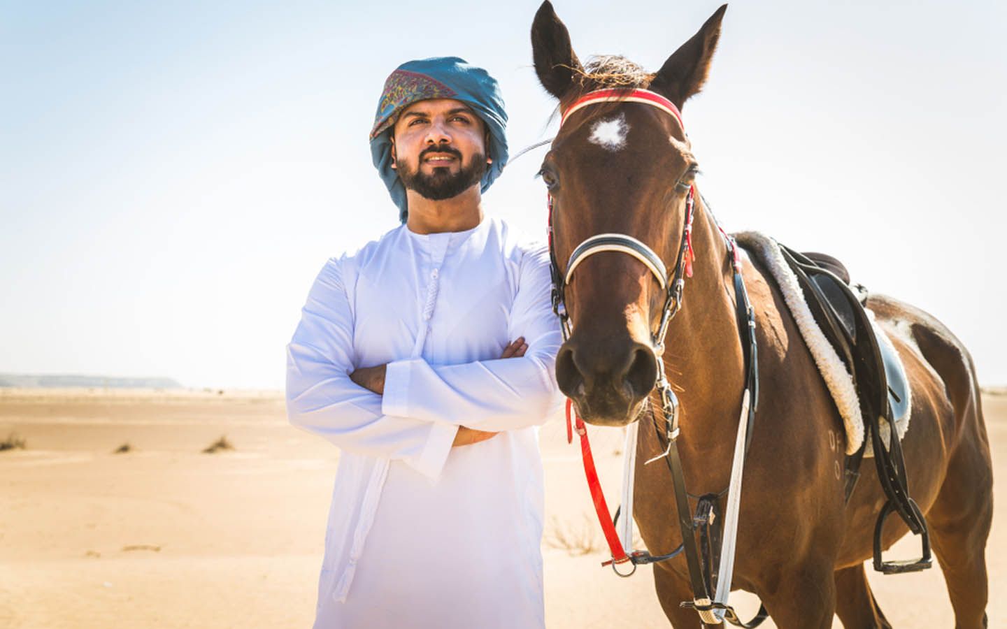 Arabian Morning Horse Riding & Stable Tour