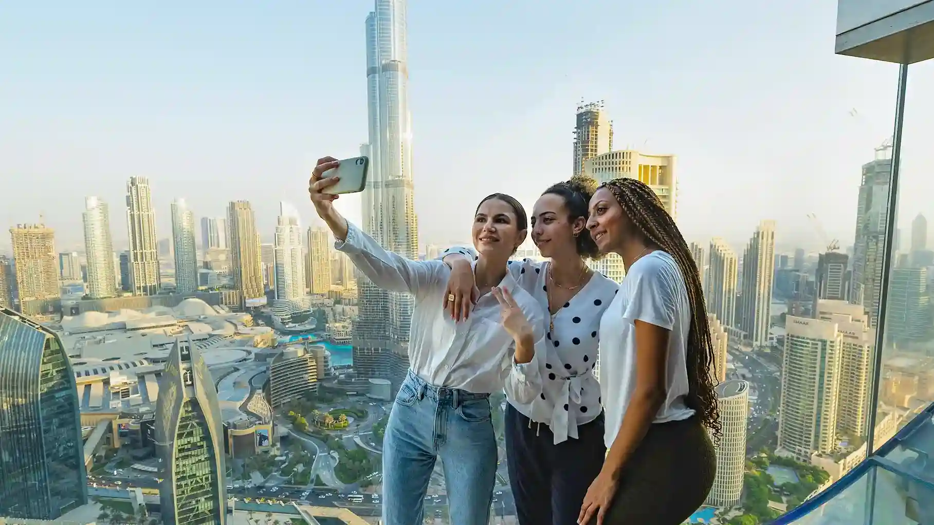 The sky view Dubai